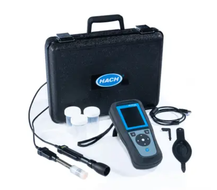 HQ4200 Portable Multi-Meter with Gel pH PHC201 and Conductivity Electrode, 1 m Cables - LEV015.98.42001